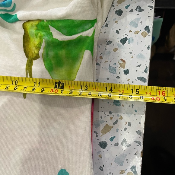 Off-White Floral-Print Sleeveless Dress - Picture 14 of 15